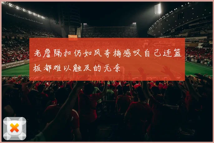老詹隔扣仍如风夸梅感叹自己连篮板都难以触及的无奈